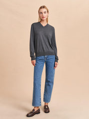 Ben V Neck Sweater - La Ligne