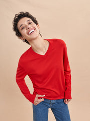 Ben V Neck Sweater - La Ligne