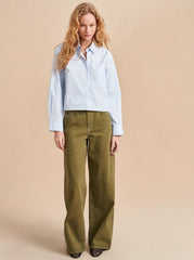 Cropped Gemma Shirt - La Ligne