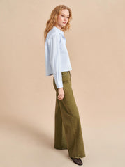 Cropped Gemma Shirt - La Ligne