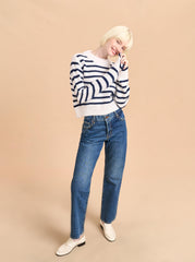 Cropped Marin Sweater - La Ligne