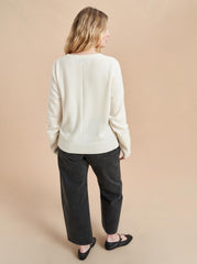 Solid Lean Lines Sweater - La Ligne