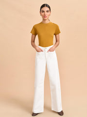 Isadora High-Rise Wide-Leg Corduroy Pant - La Ligne