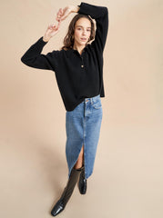 Jane Polo Sweater - La Ligne