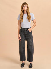 Marilyn Mid-Rise Barrel Jean - La Ligne