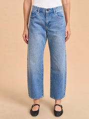 Marilyn Mid-Rise Barrel Jean - La Ligne