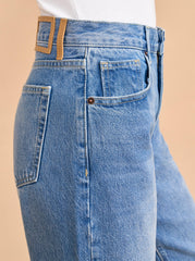 Marilyn Mid-Rise Barrel Jean - La Ligne