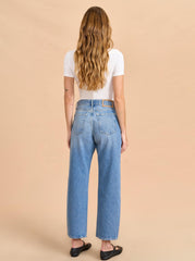 Marilyn Mid-Rise Barrel Jean - La Ligne