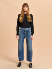 Marilyn Mid-Rise Barrel Jean - La Ligne