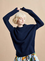 Solid Marin Sweater - La Ligne