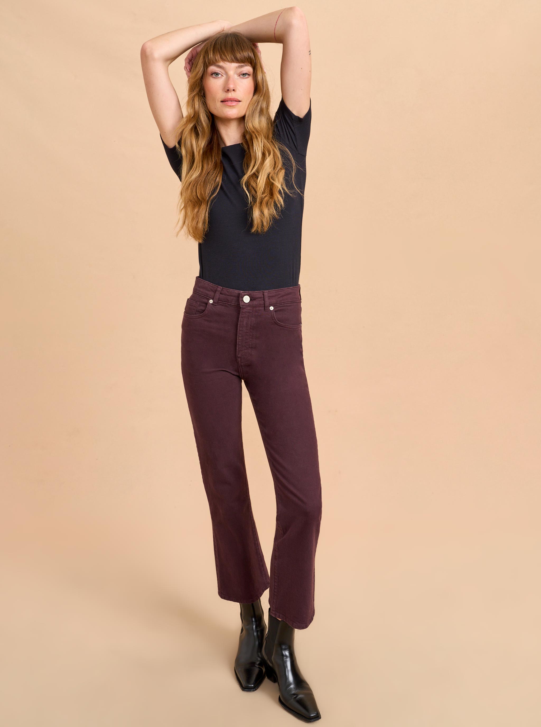 Cropped Gemma Shirt - La Ligne