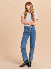 Mol High-Rise Straight Jean - La Ligne