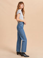 Mol High-Rise Straight Jean - La Ligne