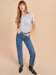 Mol High-Rise Straight Jean - La Ligne