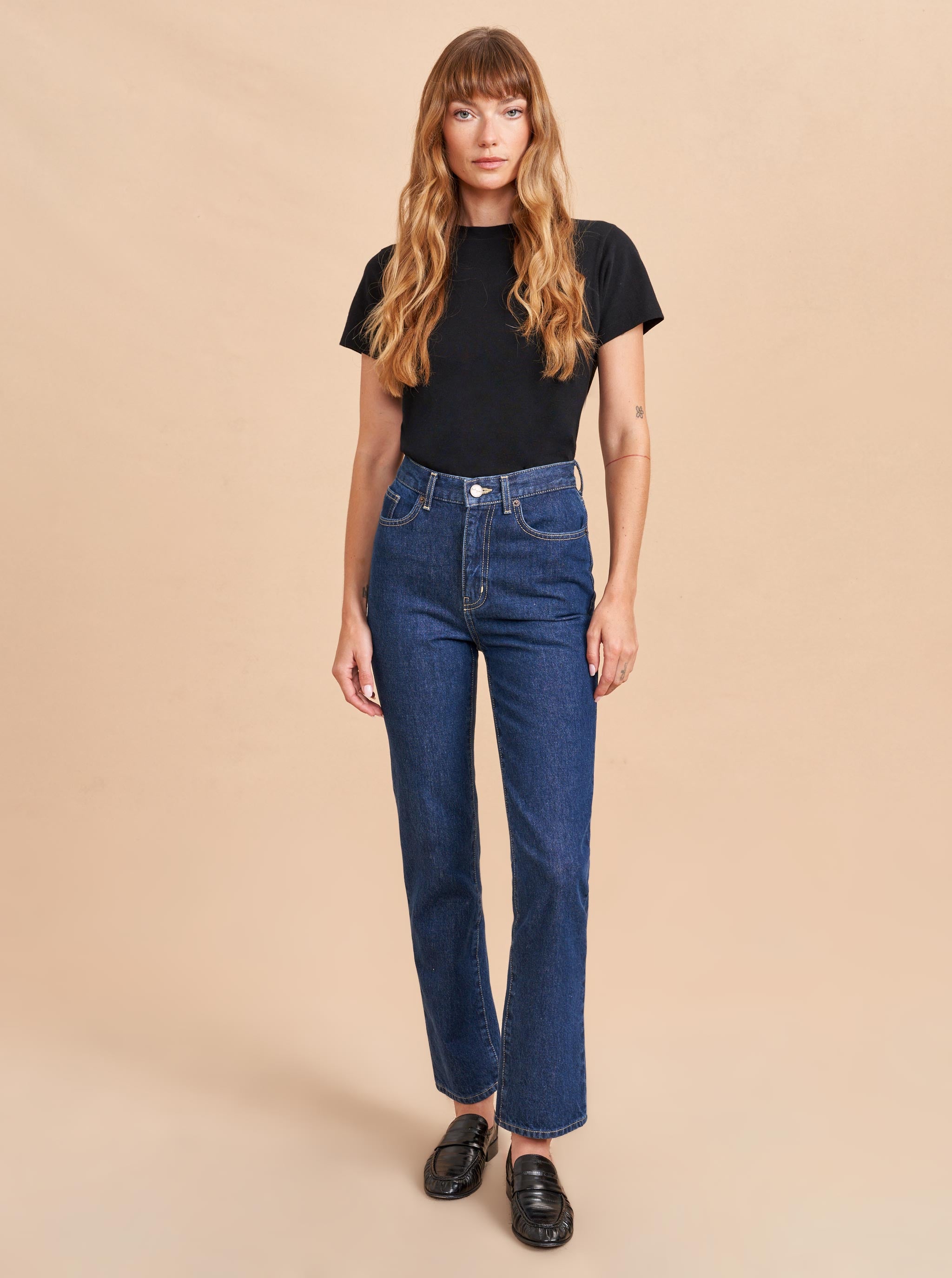 Cropped Stevie Shirt - La Ligne