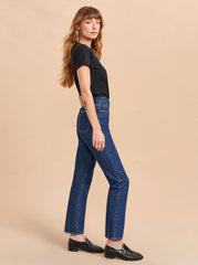 Molly High-Rise Straight Jean - La Ligne