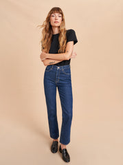 Molly High-Rise Straight Jean - La Ligne