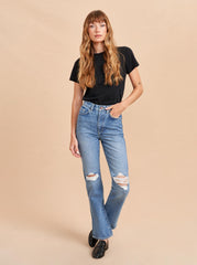 Molly High-Rise Straight Jean - La Ligne