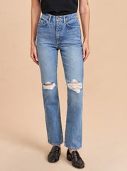 Molly High-Rise Straight Jean - La Ligne