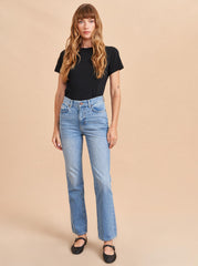 Molly High-Rise Straight Jean - La Ligne