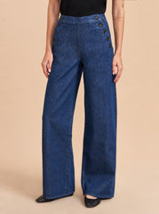 Saylor High-Rise Wide-Leg Jean - La Ligne