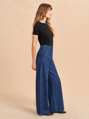 Saylor High-Rise Wide-Leg Jean - La Ligne