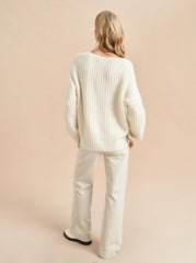 Scotia V Neck Sweater - La Ligne