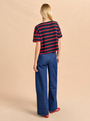 Short Sleeve Breton Tee - La Ligne