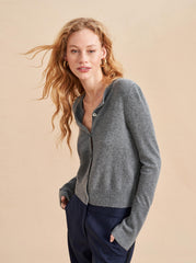 Solid Lean Lines Cardigan - La Ligne