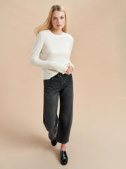 Solid Lean Lines Sweater - La Ligne