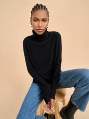 Solid Lean Lines Turtleneck - La Ligne