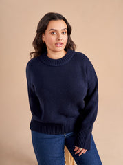 Solid Marin Sweater - La Ligne