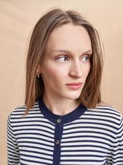 Striped Ben Cardigan - La Ligne