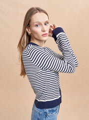 Striped Ben Cardigan - La Ligne