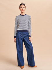 Striped Ben Sweater - La Ligne