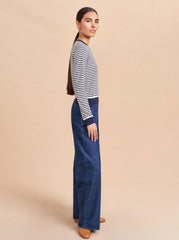 Striped Ben Sweater - La Ligne