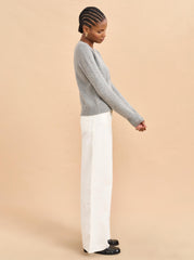 Super Fine Cropped Cardigan - La Ligne