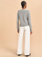 Super Fine Cropped Cardigan - La Ligne