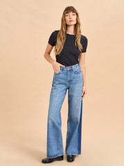 Isadora High-Rise Wide-Leg Jean - La Ligne