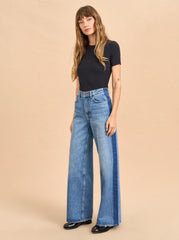 Isadora High-Rise Wide-Leg Jean - La Ligne