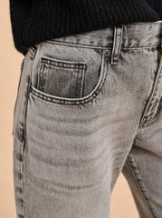 Marilyn Mid-Rise Barrel Jean - La Ligne