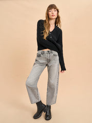 Marilyn Mid-Rise Barrel Jean - La Ligne