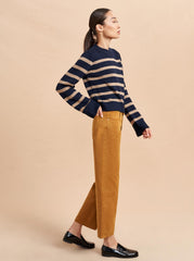 Marilyn Mid-Rise Barrel Twill Pant - La Ligne