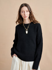 Solid Marin Sweater - La Ligne