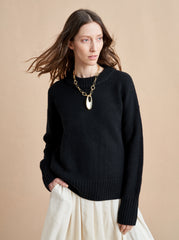 Solid Marin Sweater - La Ligne